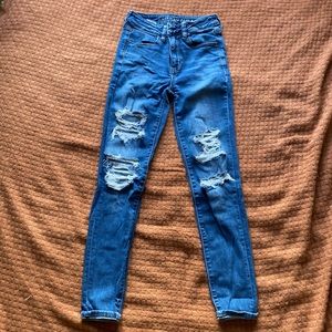 American Eagle High Rise Skinny Jean